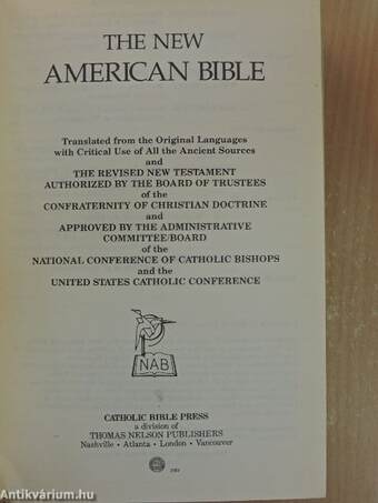 The New American Bible