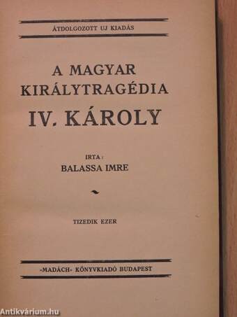 A magyar királytragédia