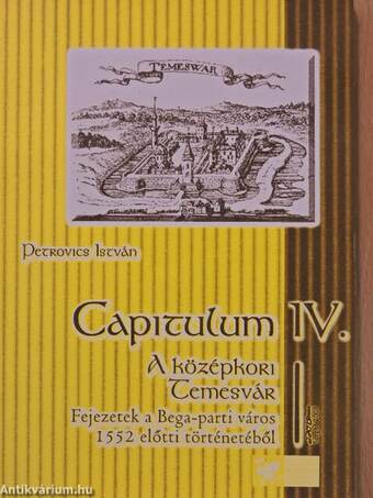 Capitulum IV. (dedikált példány)
