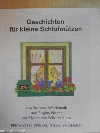 Geschichten für kleine Schlafmützen