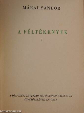 A féltékenyek I-II.