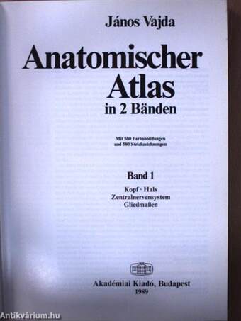 Anatomischer Atlas 1-2.