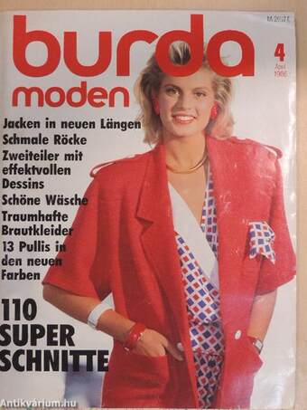 Burda Moden April 1986