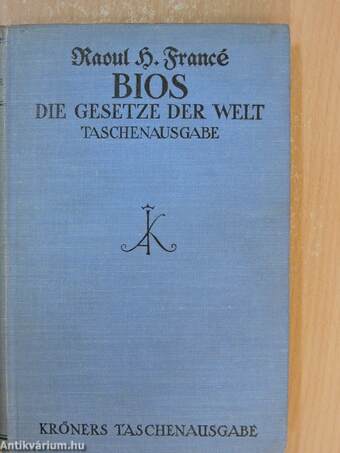 Bios - Die Gesetze der Welt