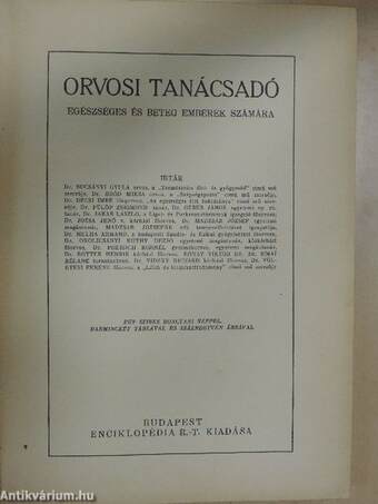 Orvosi tanácsadó