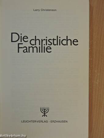 Die christliche Familie