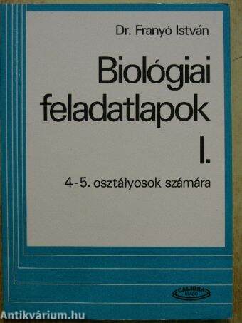 Biológiai feladatlapok I.