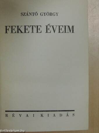 Fekete éveim