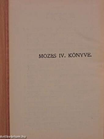 Mózes IV. könyve