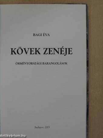 Kövek zenéje