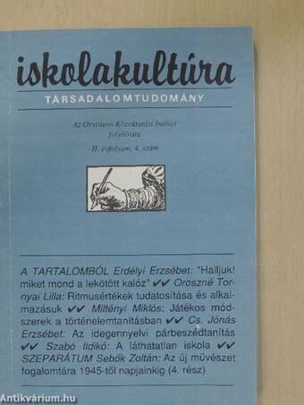 Iskolakultúra 1992/4.