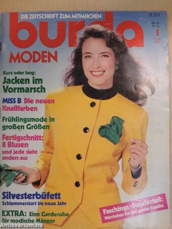 Burda Moden Januar 1989