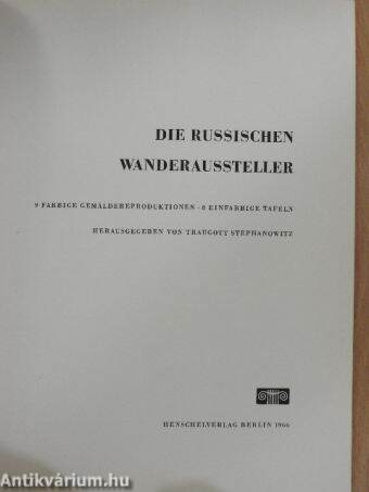 Die Russischen Wanderaussteller