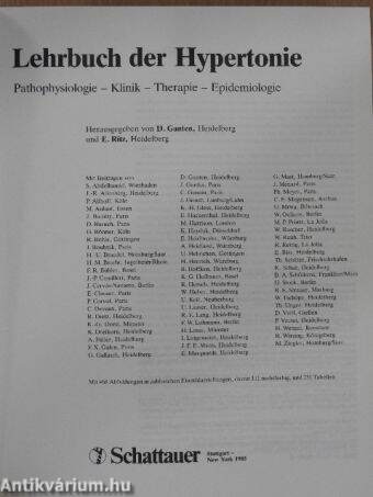 Lehrbuch der Hypertonie