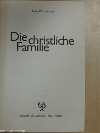 Die christliche Familie