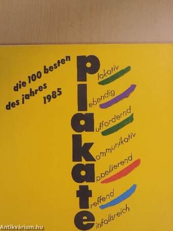 Die hundert besten Plakate des Jahres 1985