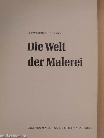 Die Welt der Malerei