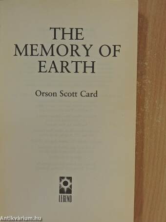 The Memory of Earth