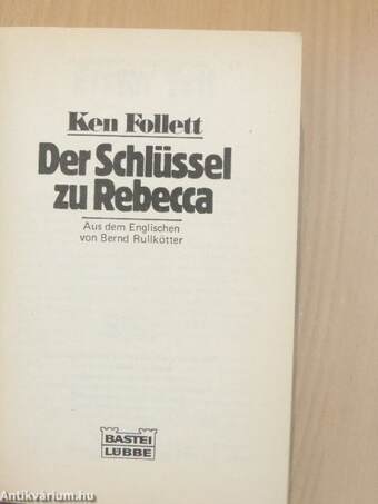 Der Schlüssel zu Rebecca