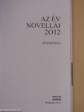 Az év novellái 2012