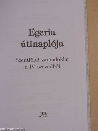 Egeria útinaplója