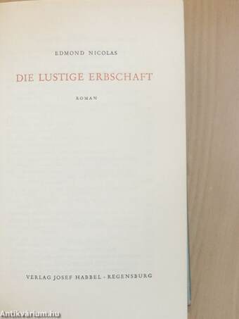 Die lustige Erbschaft