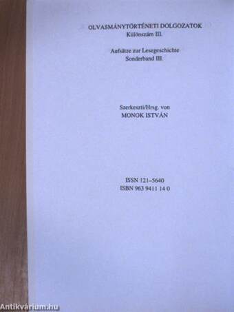 Lesestoffe und kulturelles Niveau des Niederen Klerus - Jesuiten und die nationalen Kulturverhältnisse