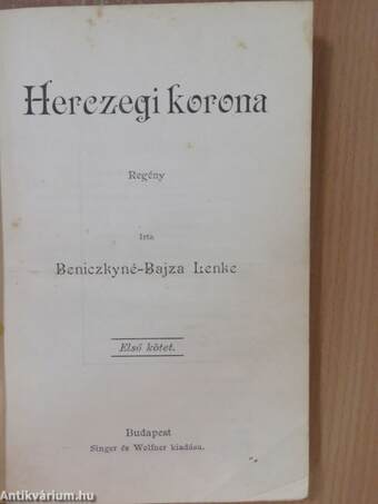 Herczegi korona I-II.