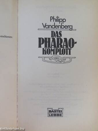 Das Pharao-Komplott