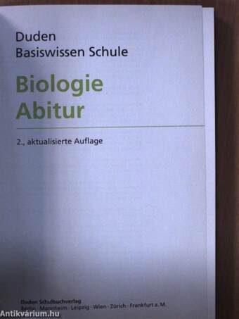 Biologie Abitur - DVD-vel