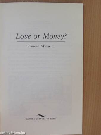 Love or Money?