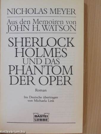 Sherlock Holmes und das Phantom der Oper