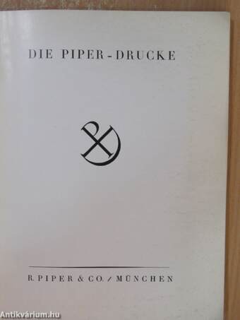 Die Piper-Drucke