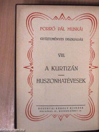 A kurtizán/Huszonhatévesek