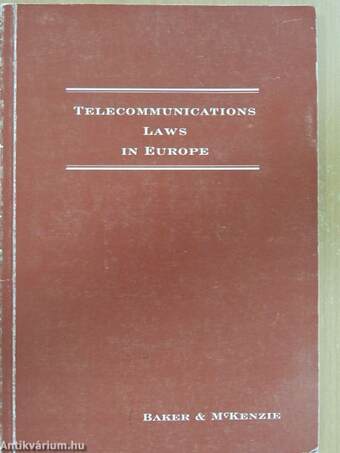 Telecommunications Laws in Europe