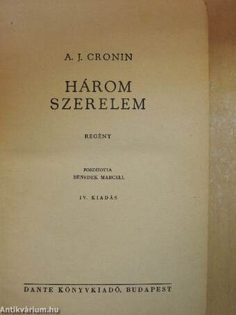 Három szerelem