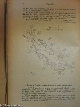 Magyar Nyelv 1937. január-június (fél évfolyam)