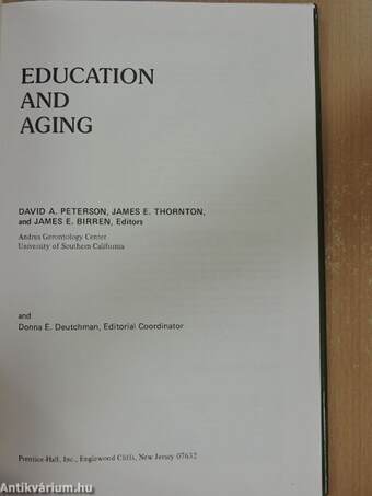 Education and Aging