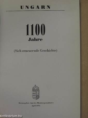 Ungarn 1100 Jahre