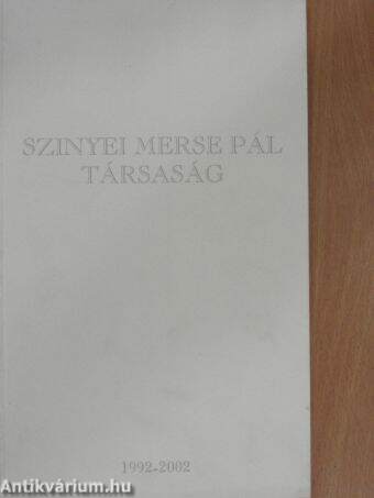 Szinyei Merse Pál Társaság 1992-2002