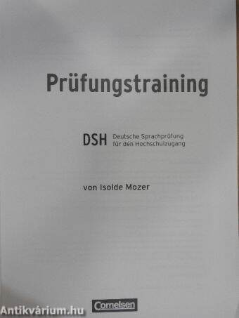 Prüfungstraining - CD-vel