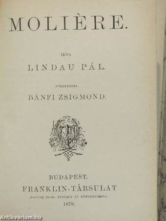 Laokoon vagy a festészet és költészet határairól/Aristophanes/Shakespeare élete és művei/Moliére/Sand György/B. Eötvös József/A költészetről