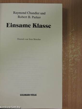 Einsame Klasse