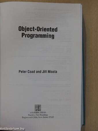 Object-Oriented Programming