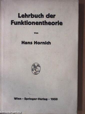 Lehrbuch der Funktionentheorie