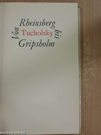 Von Rheinsberg bis Gripsholm