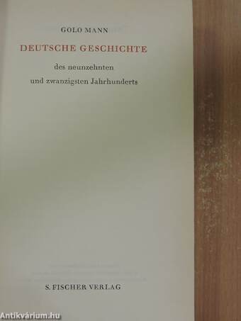 Deutsche Geschichte des 19. und 20. Jahrhunderts