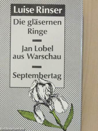 Die gläsernen Ringe/Jan Lobel aus Warschau/Septembertag