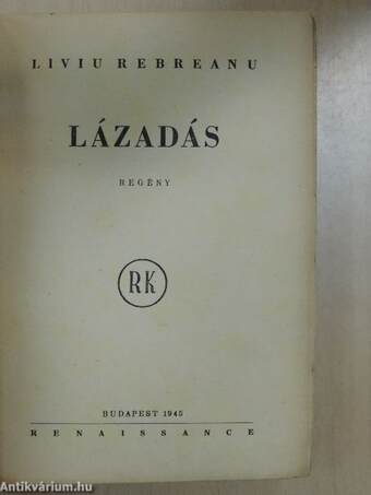 Lázadás