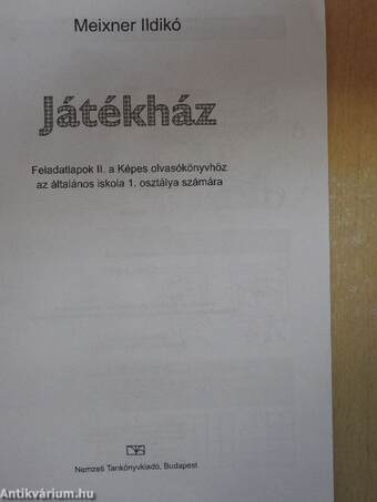 Játékház - Feladatlapok II.